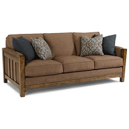 Mission Sofa with Nailhead Trim